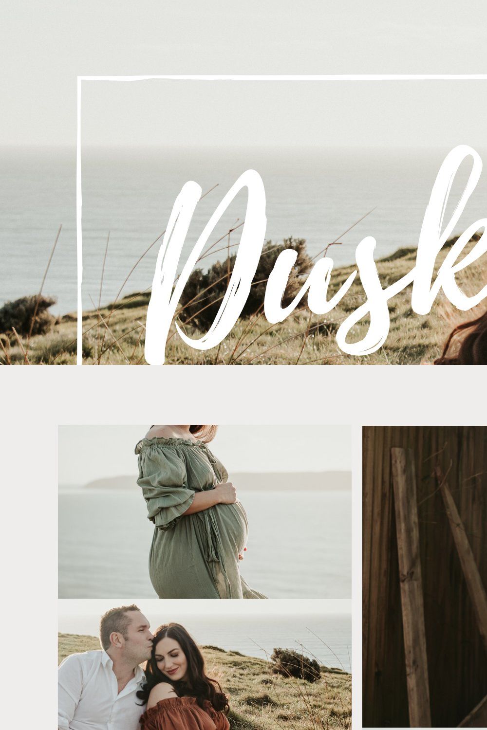 Dusk Lightroom Presets pinterest preview image.