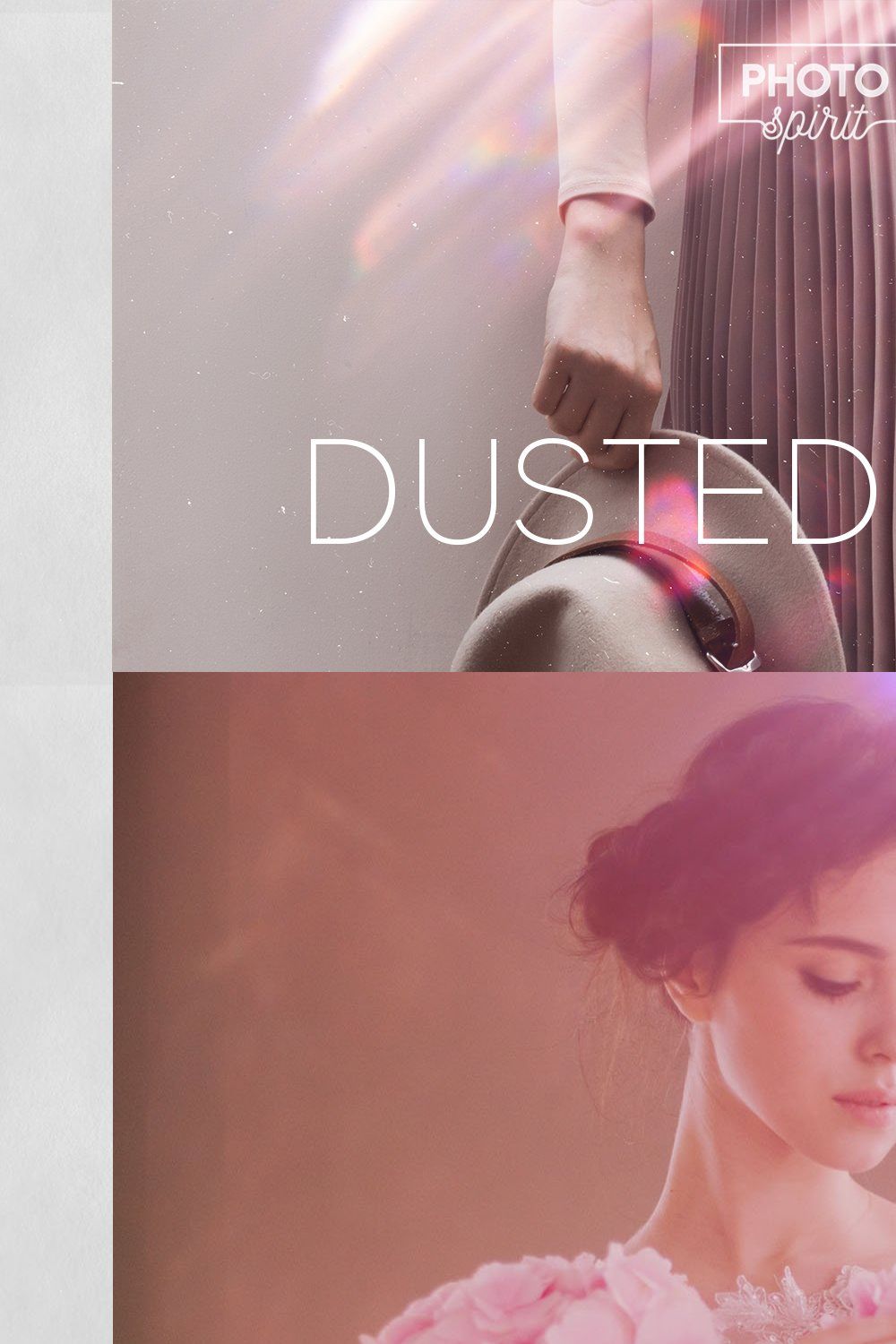Dusted Rose Overlays pinterest preview image.