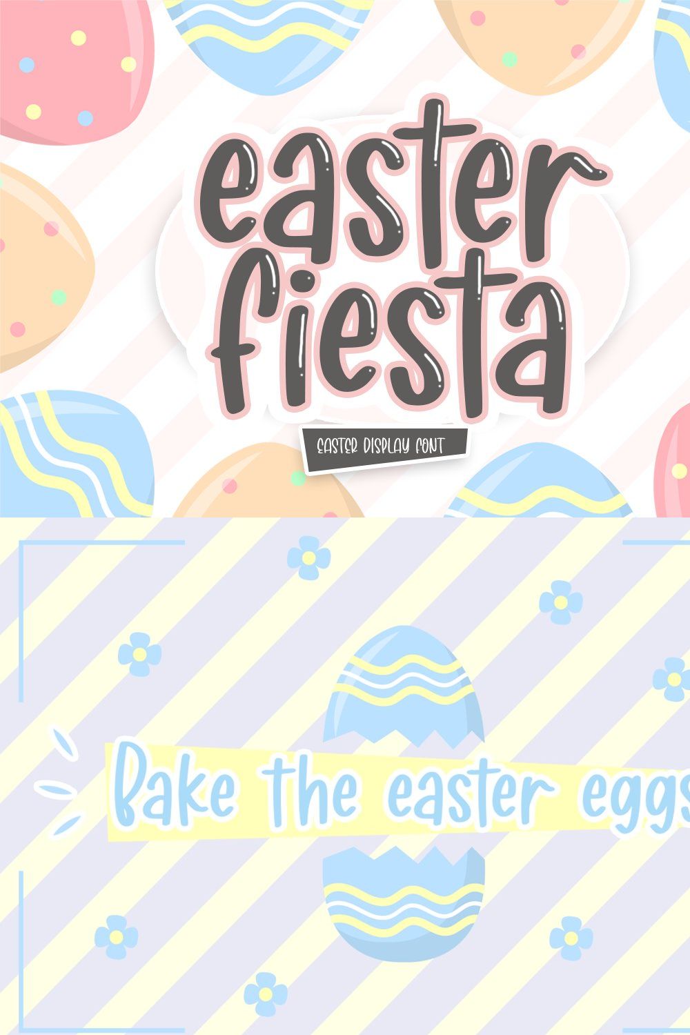 Easter Fiesta pinterest preview image.
