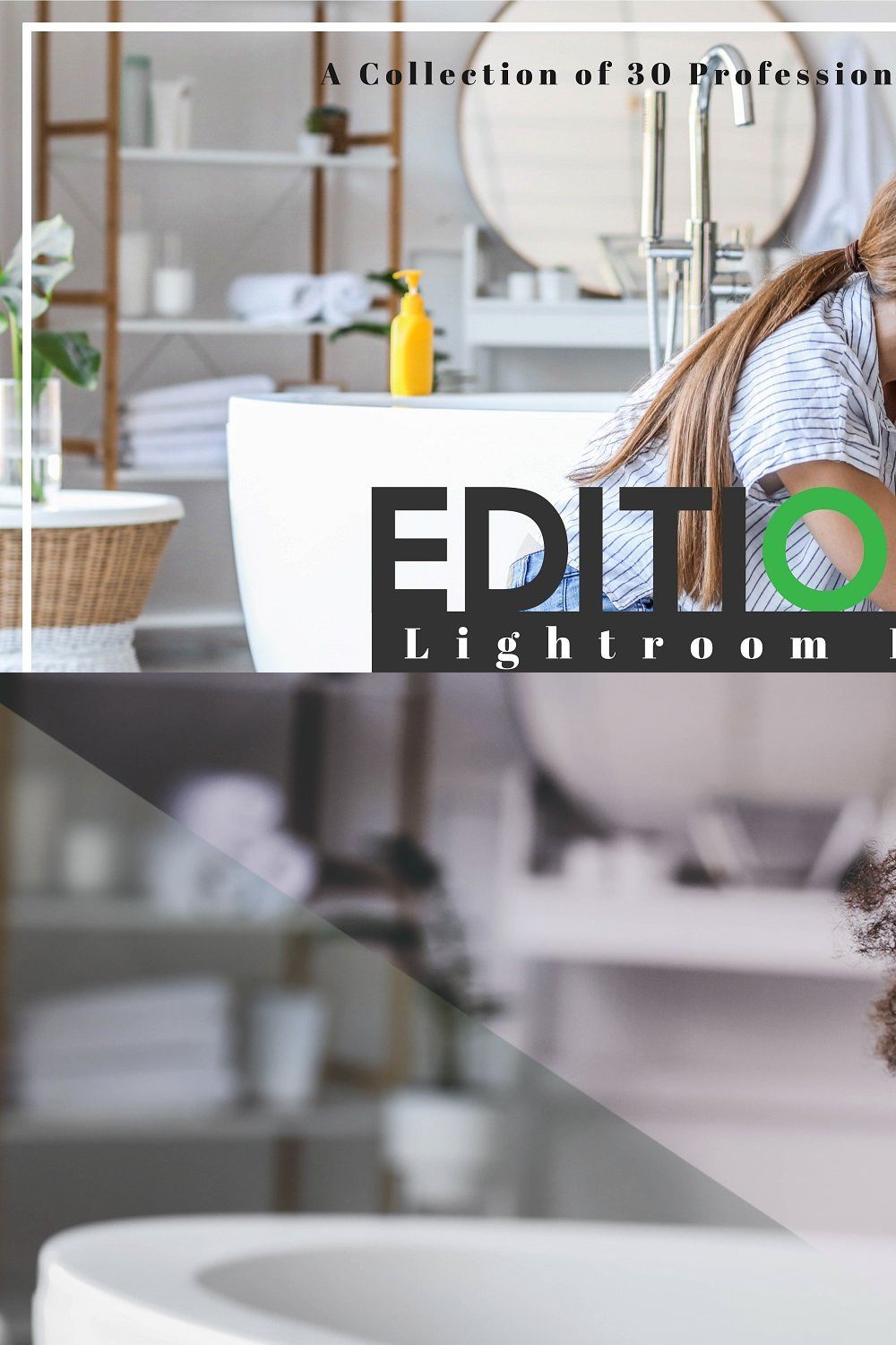 Editorial Lightroom Presets pinterest preview image.