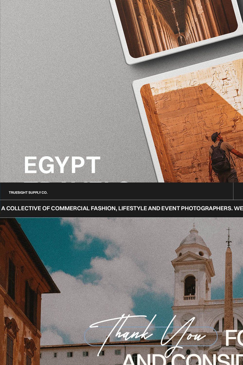 Egypt Travels - Lightroom Presets pinterest preview image.