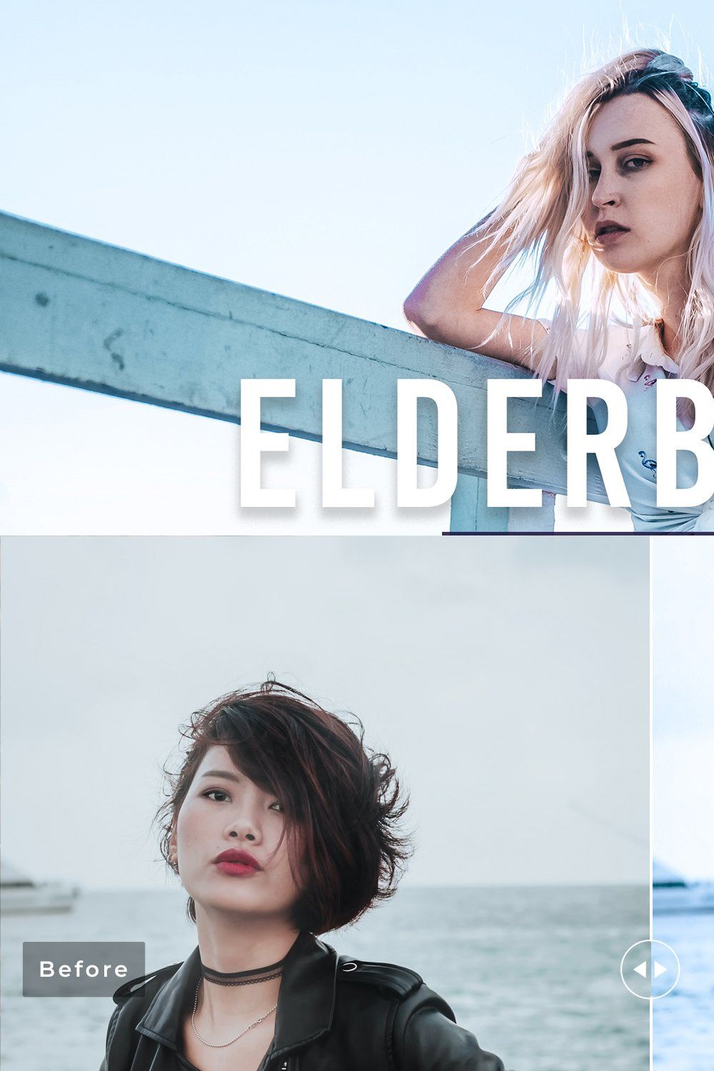 Elderberry Pro Lightroom Presets pinterest preview image.
