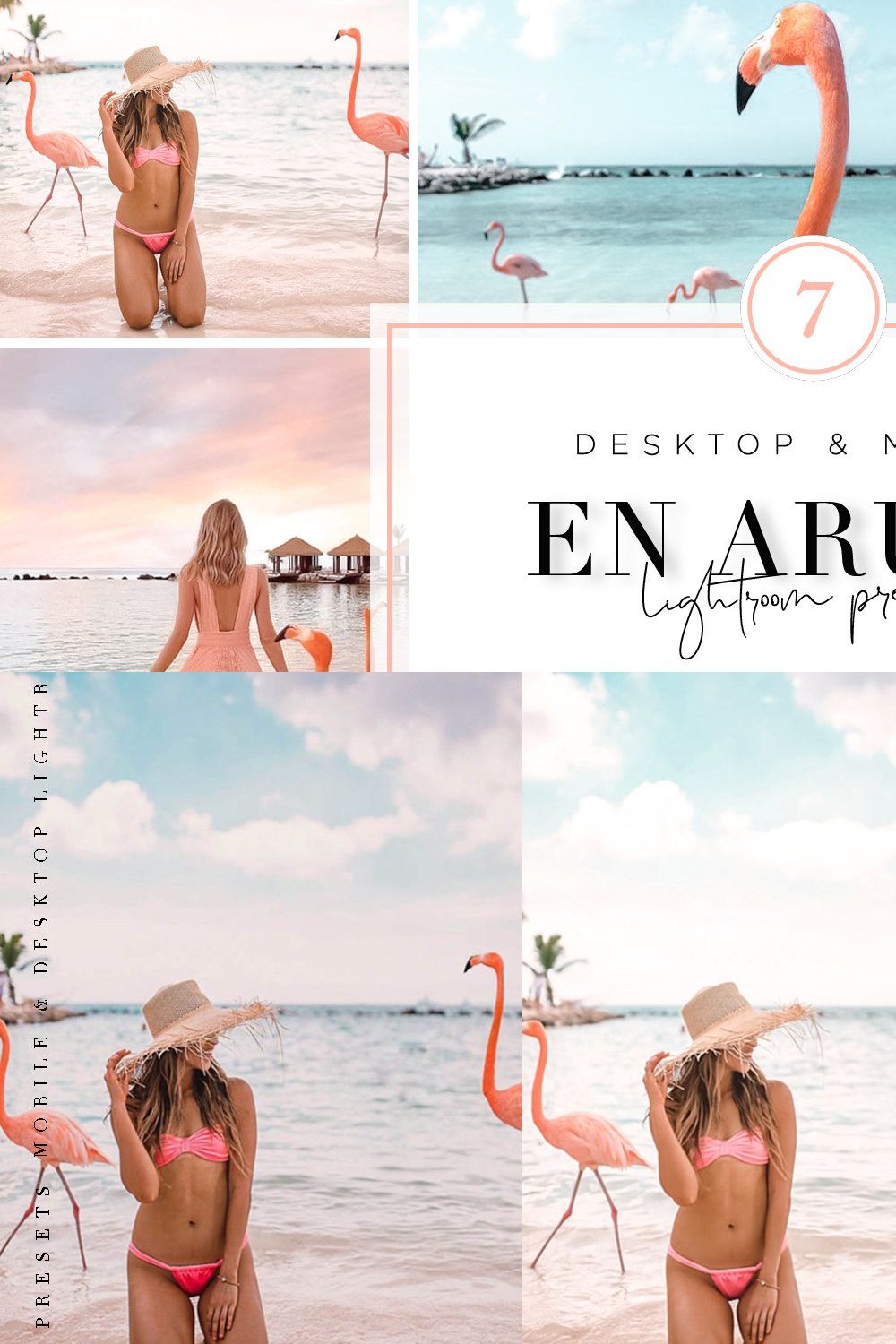 EN ARUBA - Lightroom Presets pinterest preview image.