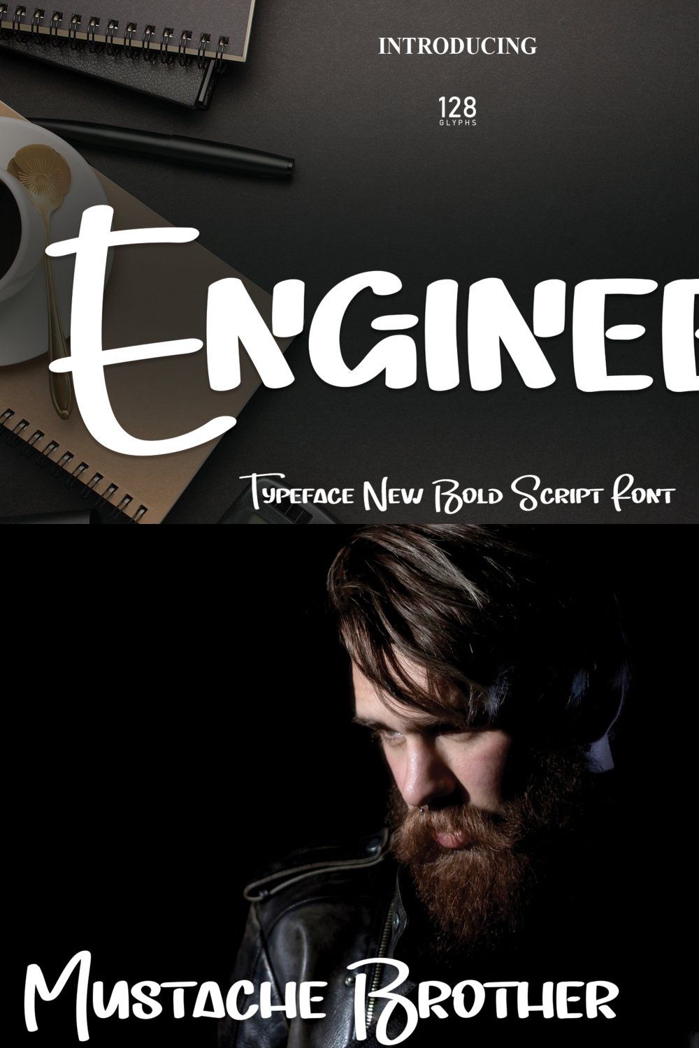 Engineer | Script Font pinterest preview image.