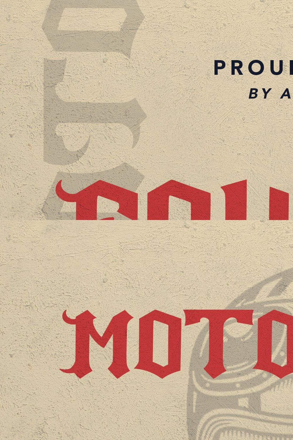 Equator - Blackletter Font pinterest preview image.