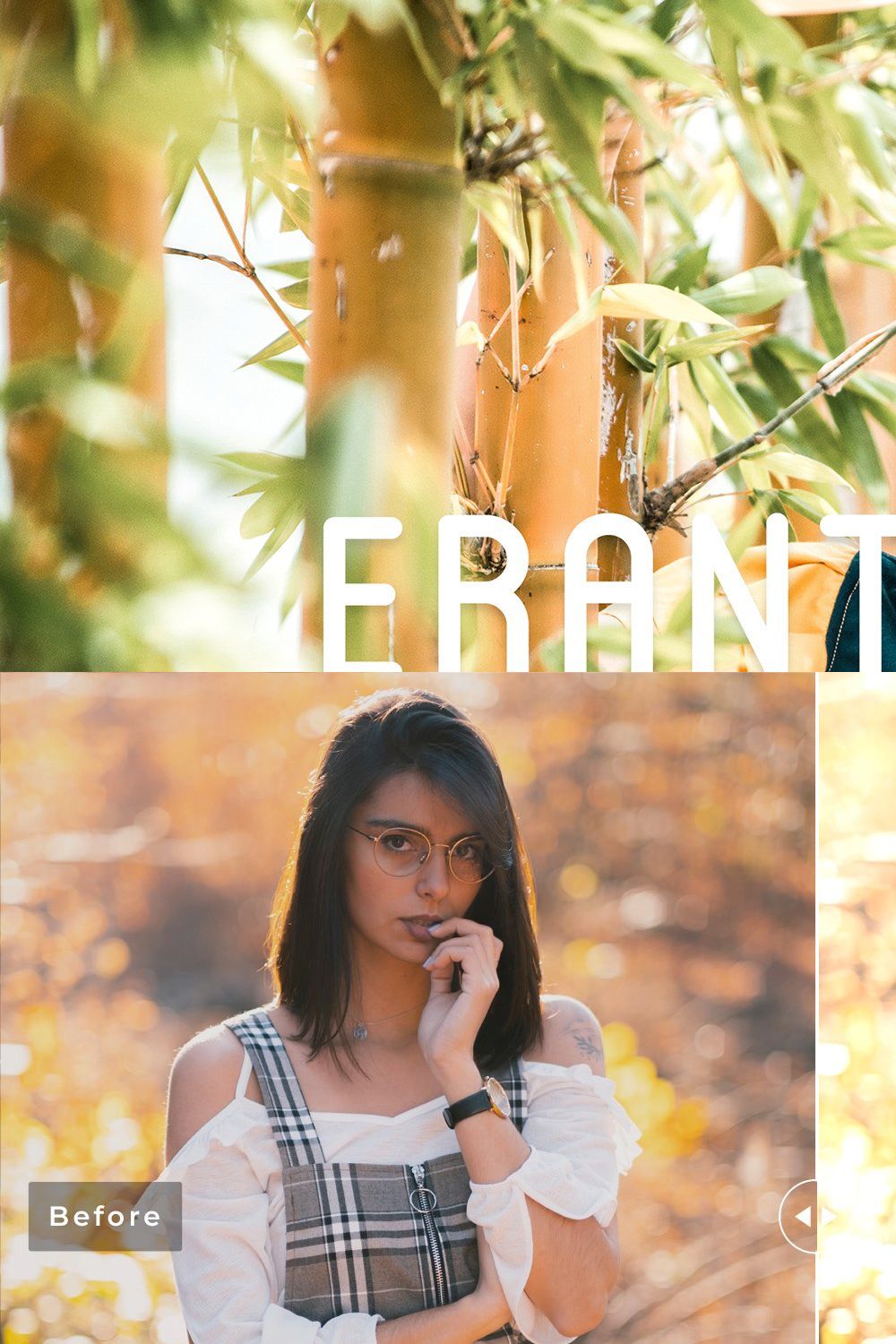 Eranthus Pro Lightroom Presets pinterest preview image.