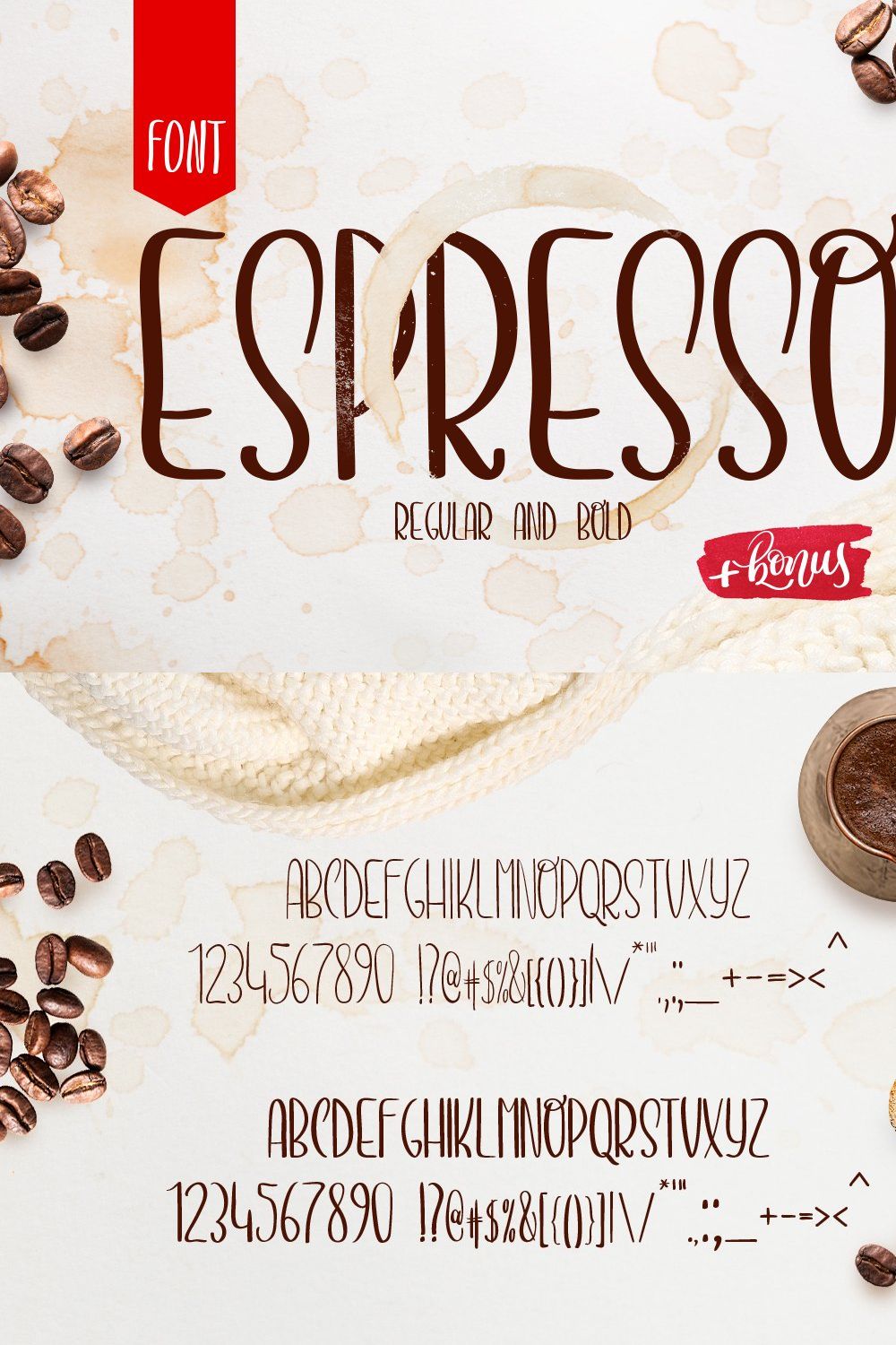 Espresso pinterest preview image.