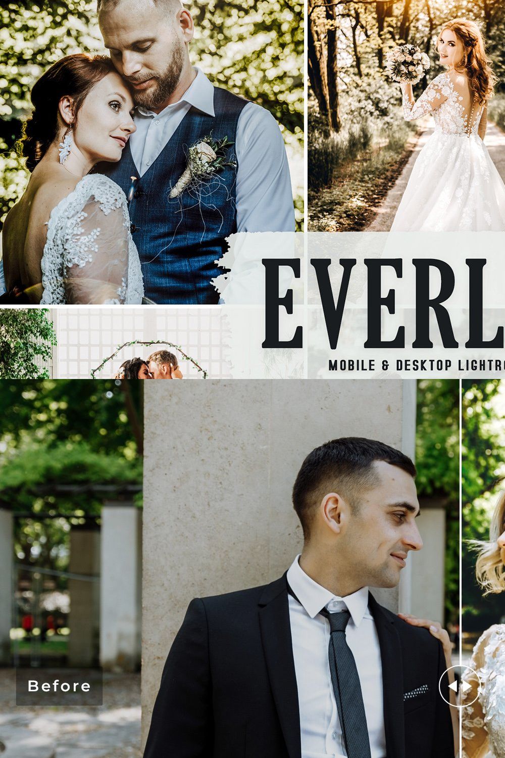 Everlast Pro Lightroom Presets pinterest preview image.