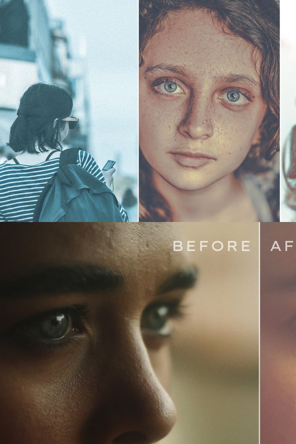 Faded Lightroom Presets pinterest preview image.