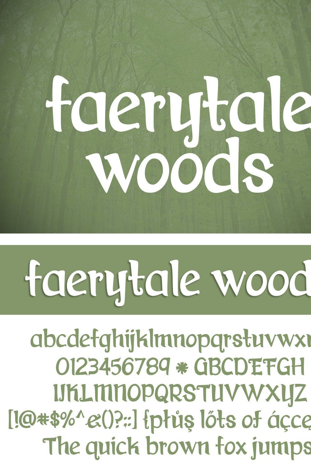 Faerytale Woods pinterest preview image.