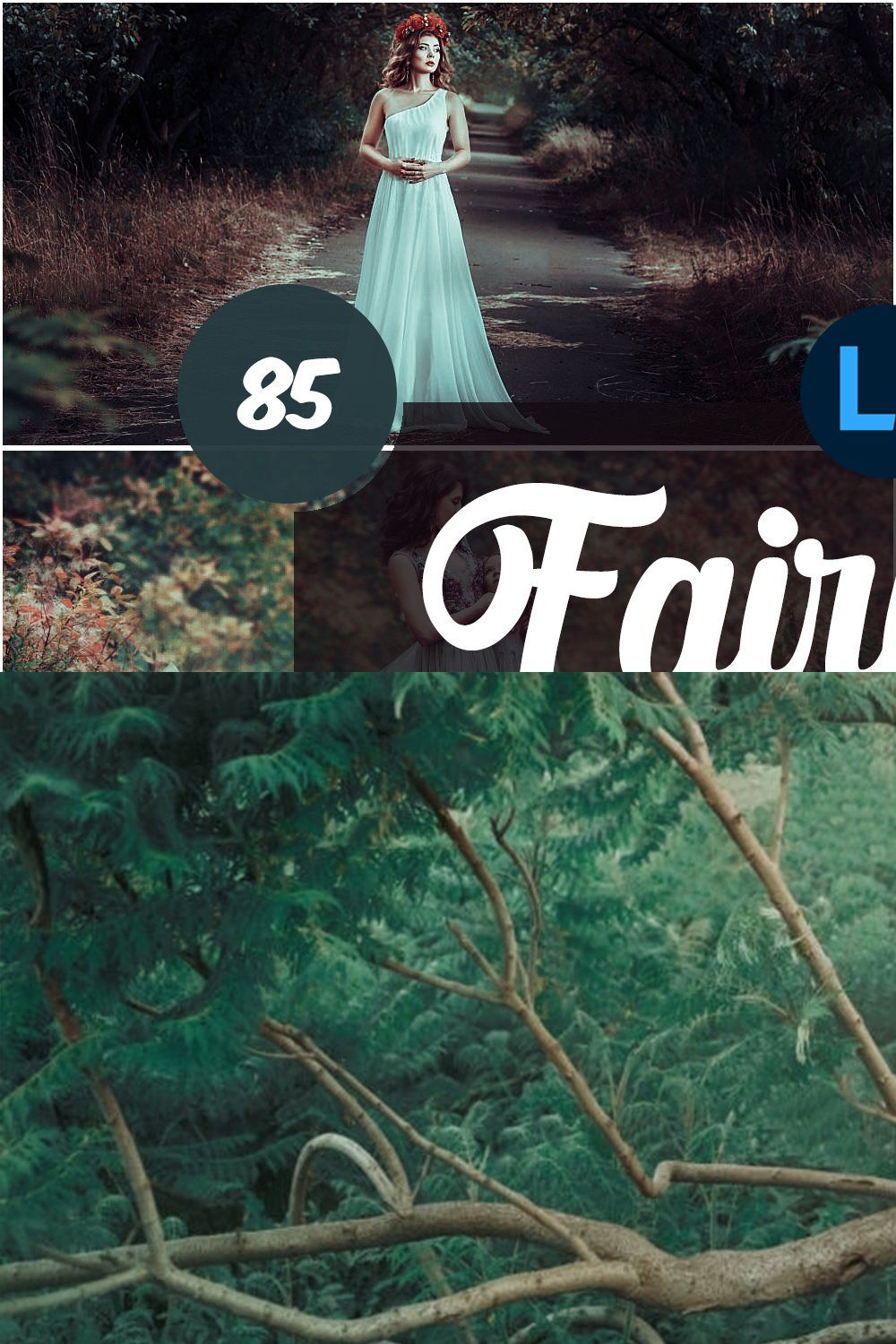 Fairytale Mobile and Desktop PRESETS pinterest preview image.