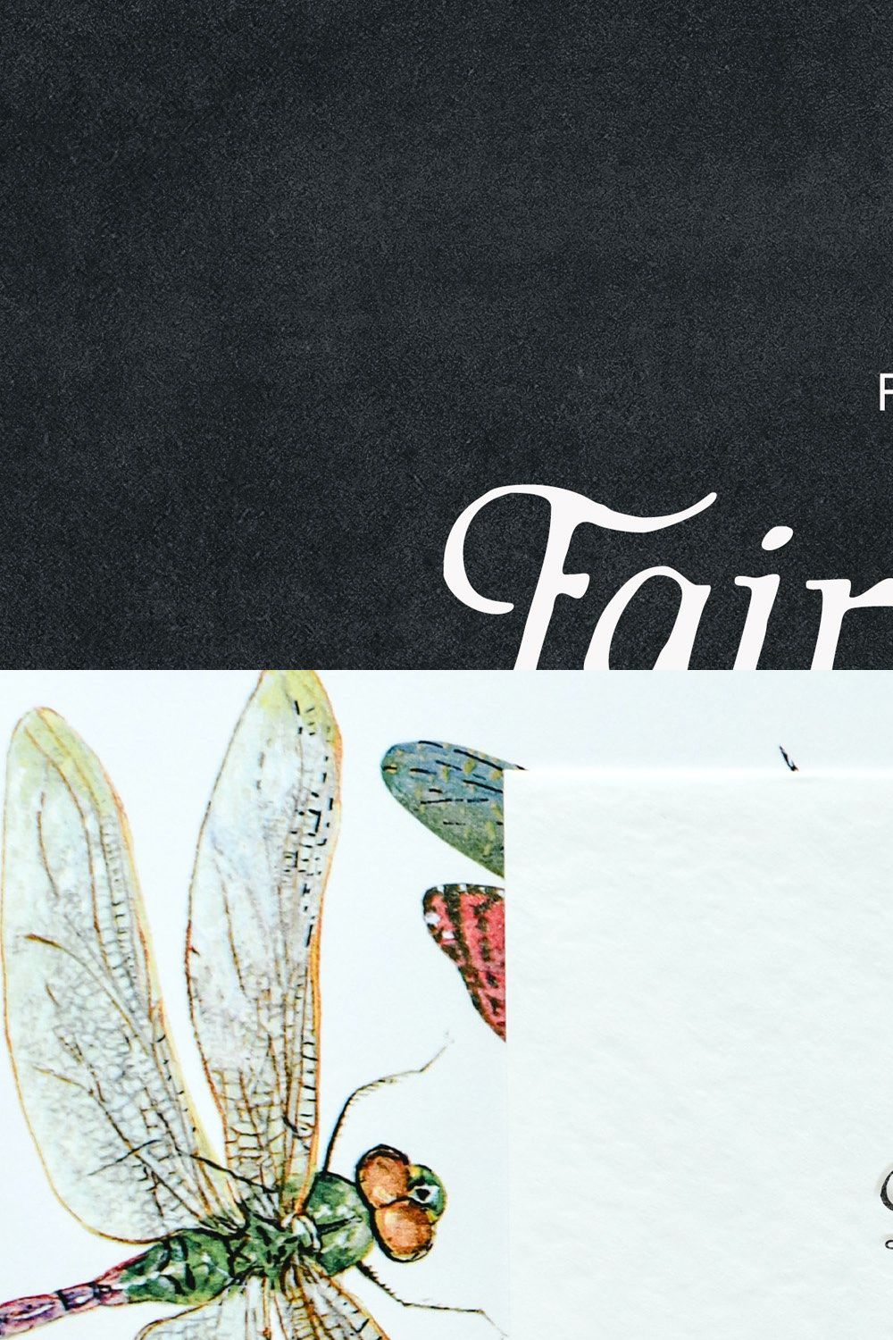 Fairytale Serif pinterest preview image.