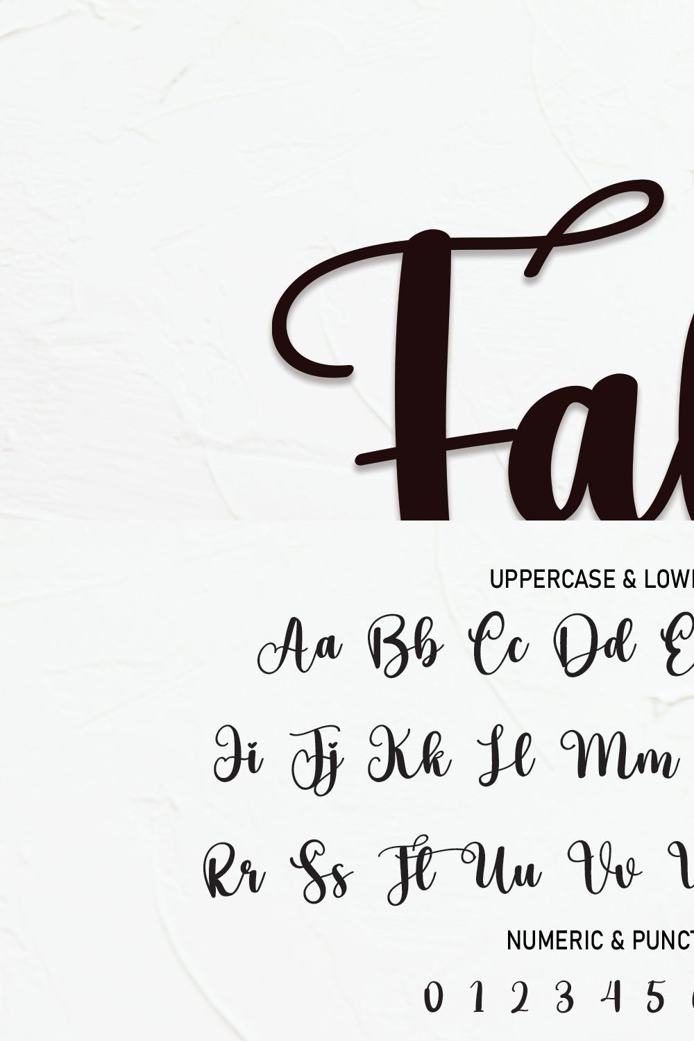 Fall | Script Font pinterest preview image.