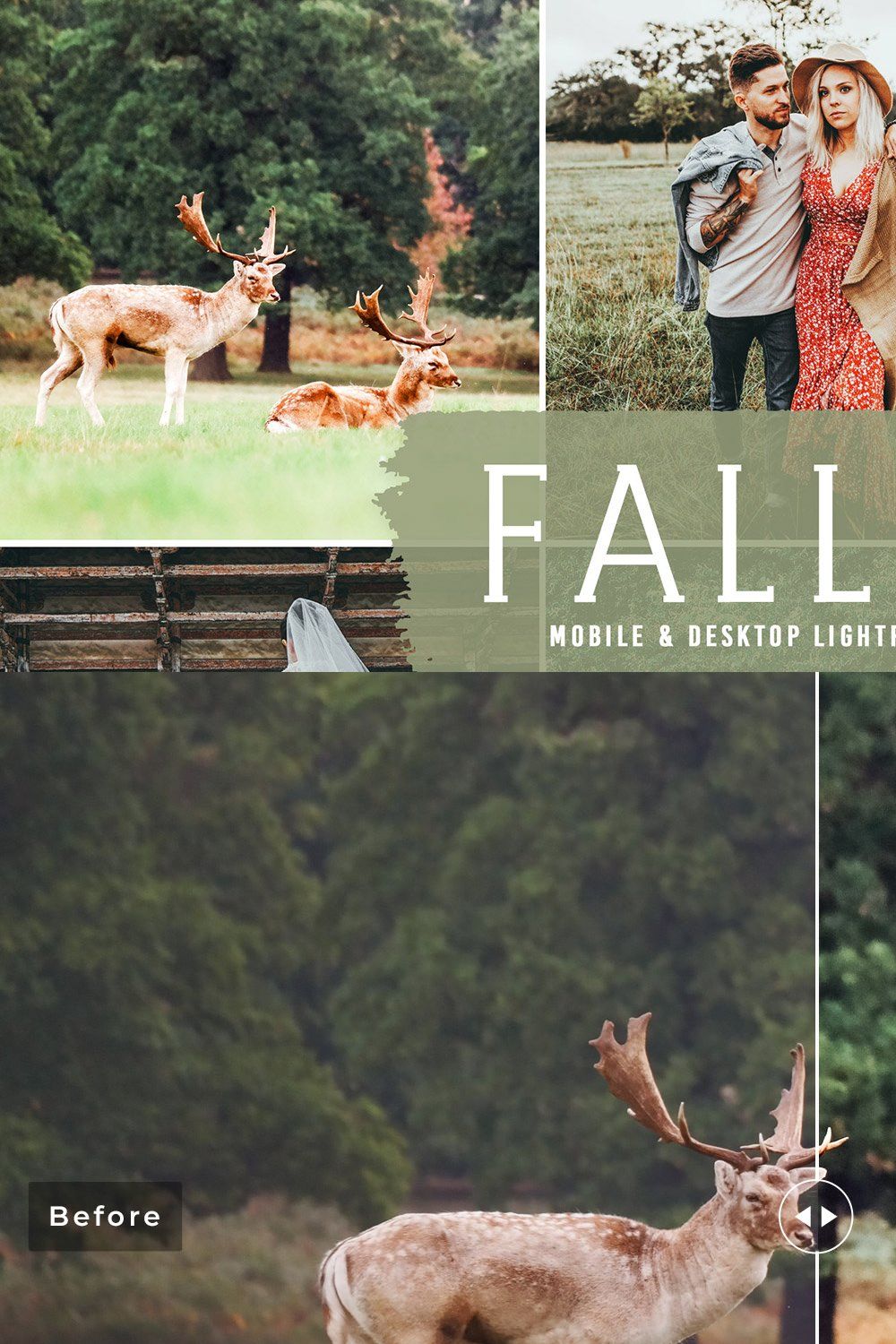 Fallow Pro Lightroom Presets pinterest preview image.