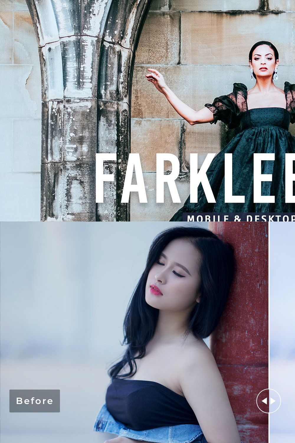 Farkleberry Pro Lightroom Presets pinterest preview image.