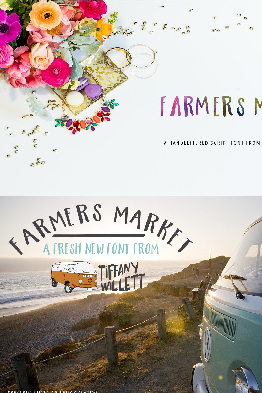 Farmers Market pinterest preview image.