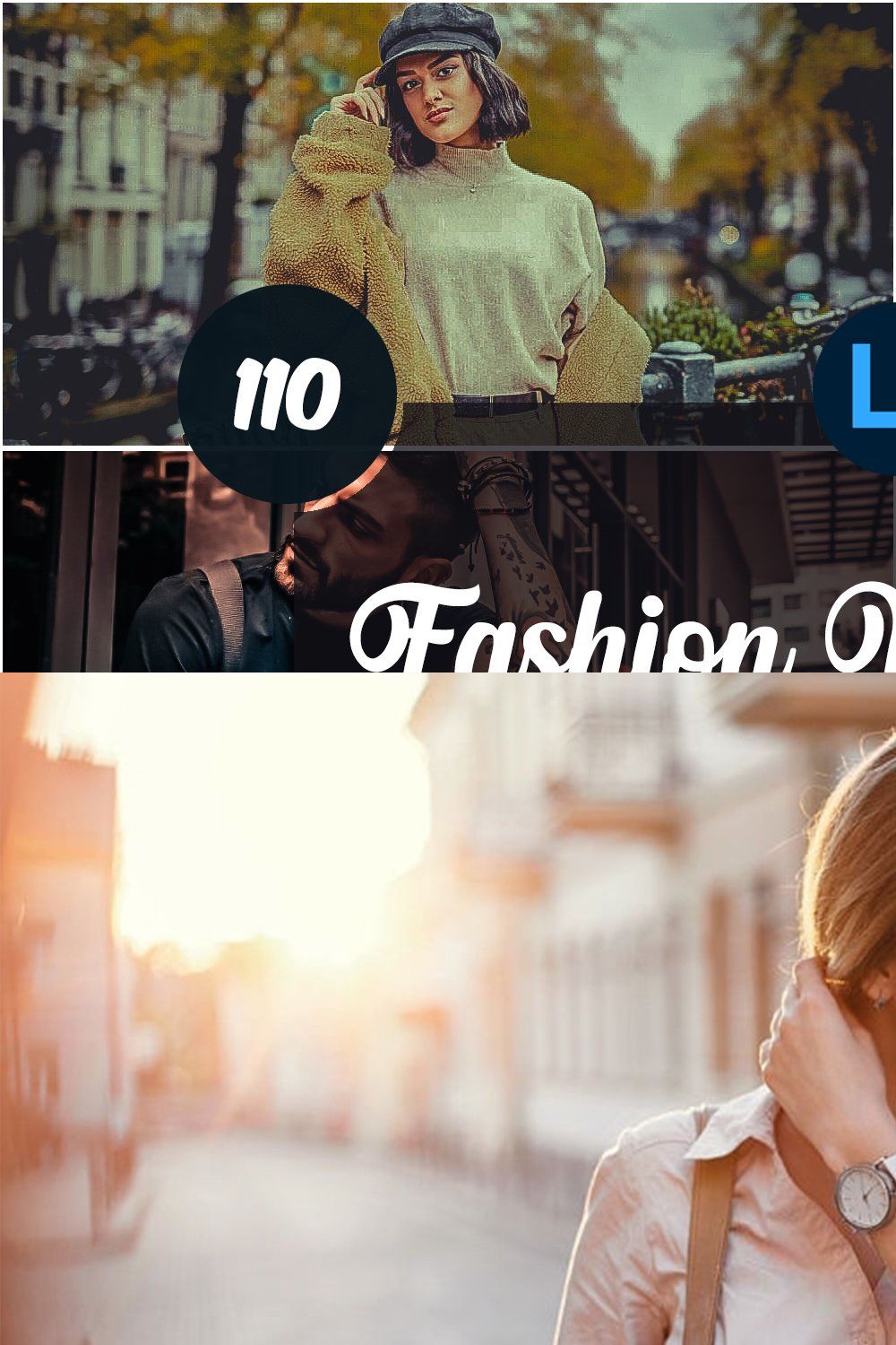 Fashion Mag Mobile Desktop PRESETS pinterest preview image.