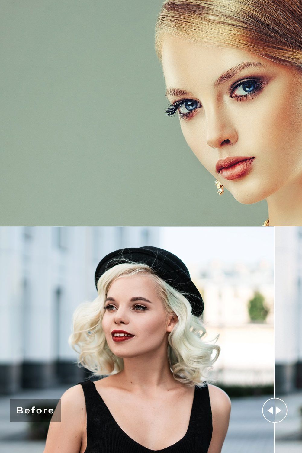 Fashion Magazine Lightroom Presets pinterest preview image.