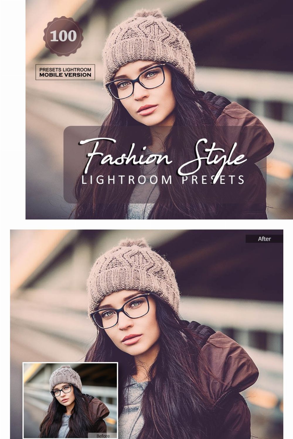 Fashion Style Lightroom Mobile pinterest preview image.