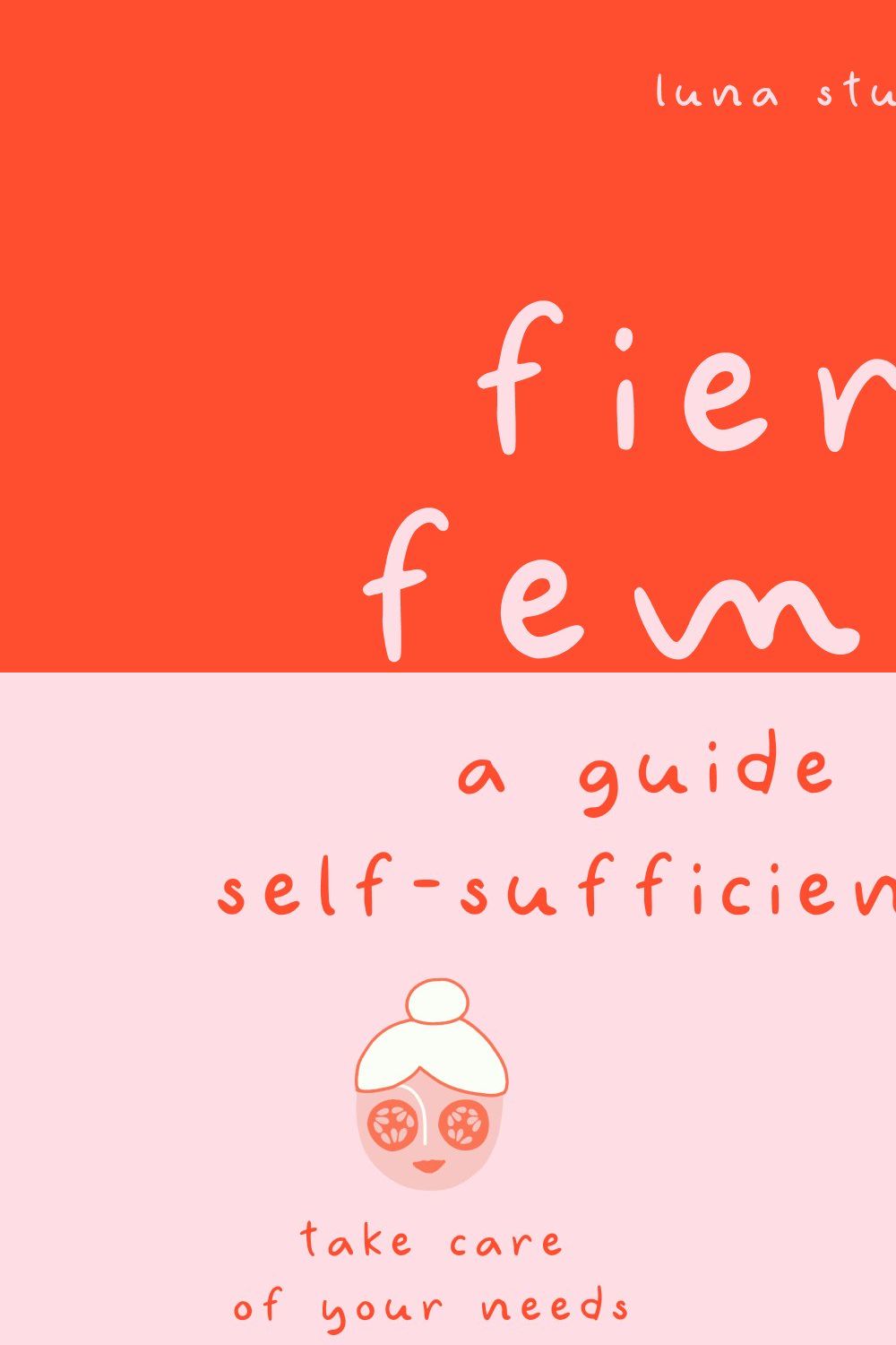 Fierce Femme | Handwritten Font pinterest preview image.