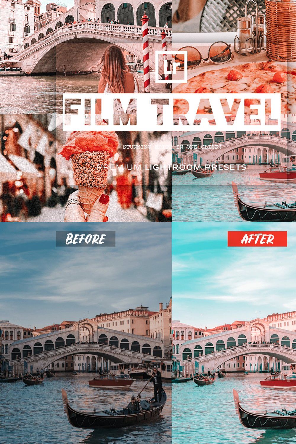 Film Travel - Lightroom Presets pinterest preview image.