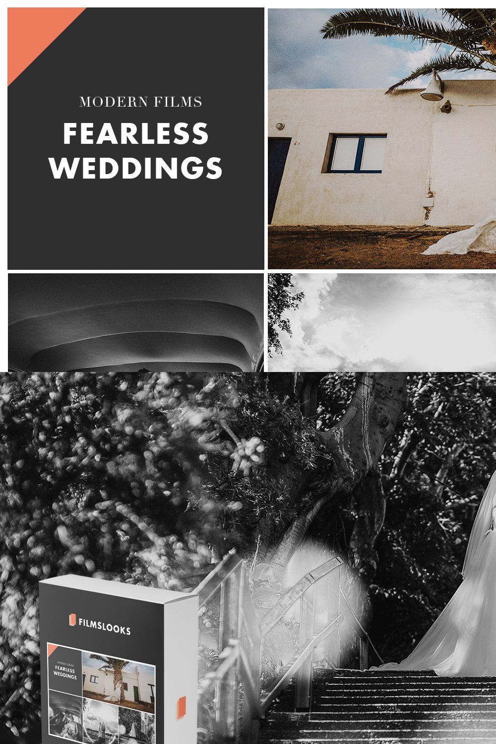 FILMSLOOKS | FEARLESS WEDDINGS pinterest preview image.