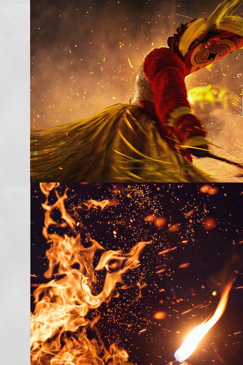 Fire Burning Effect Overlays pinterest preview image.