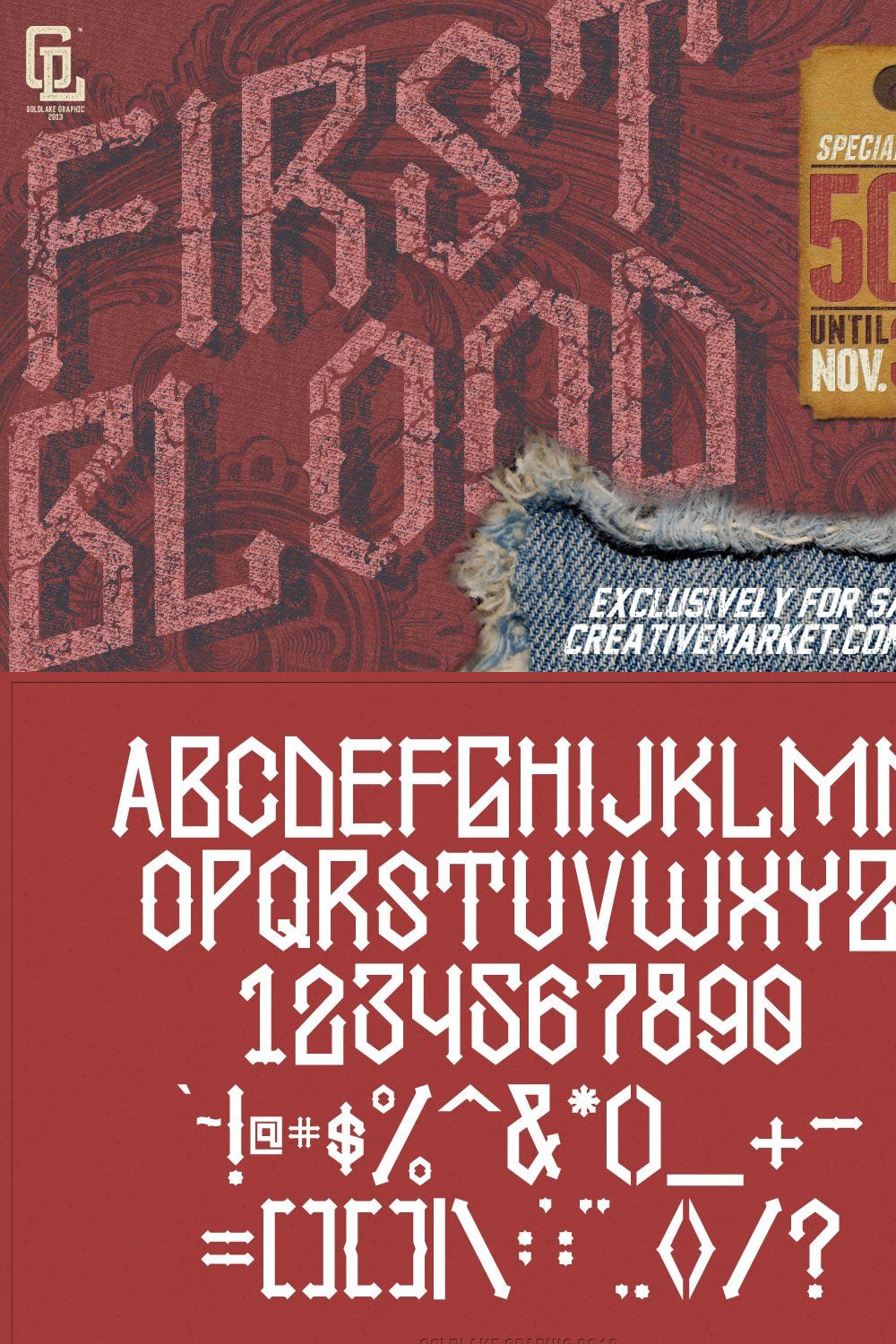 FIRSTBLOOD pinterest preview image.