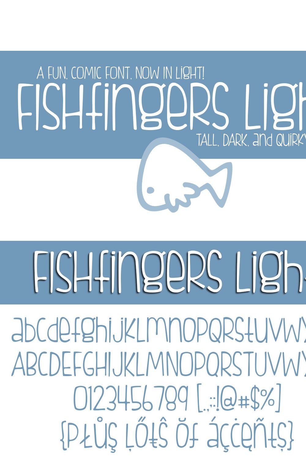 Fishfingers Light pinterest preview image.