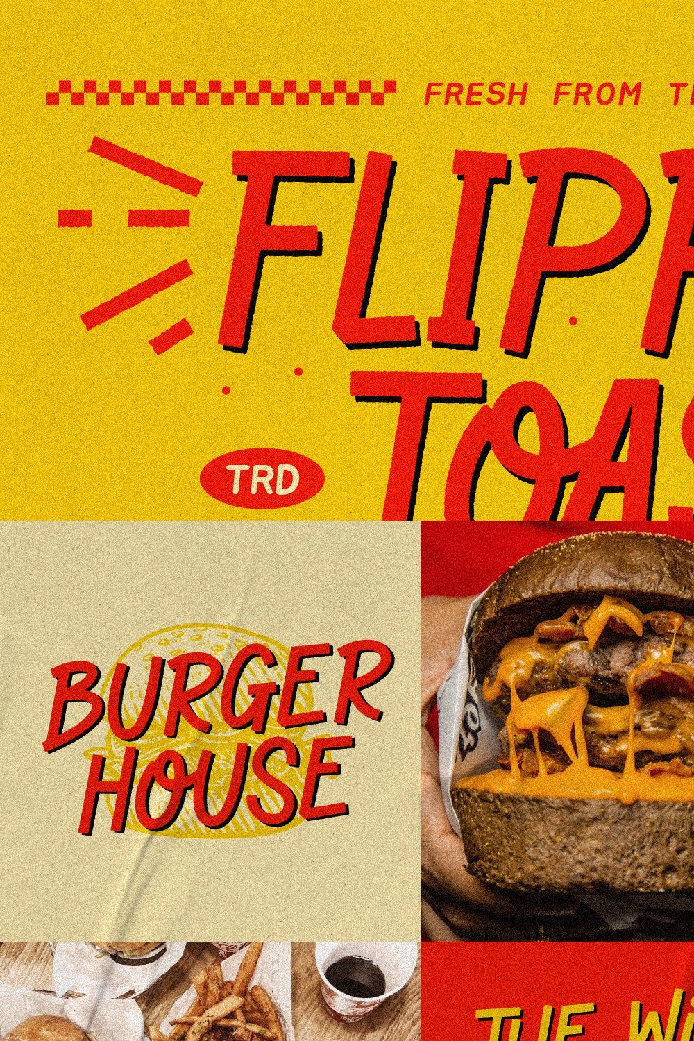 Flipped Toast - Playful Biteable pinterest preview image.