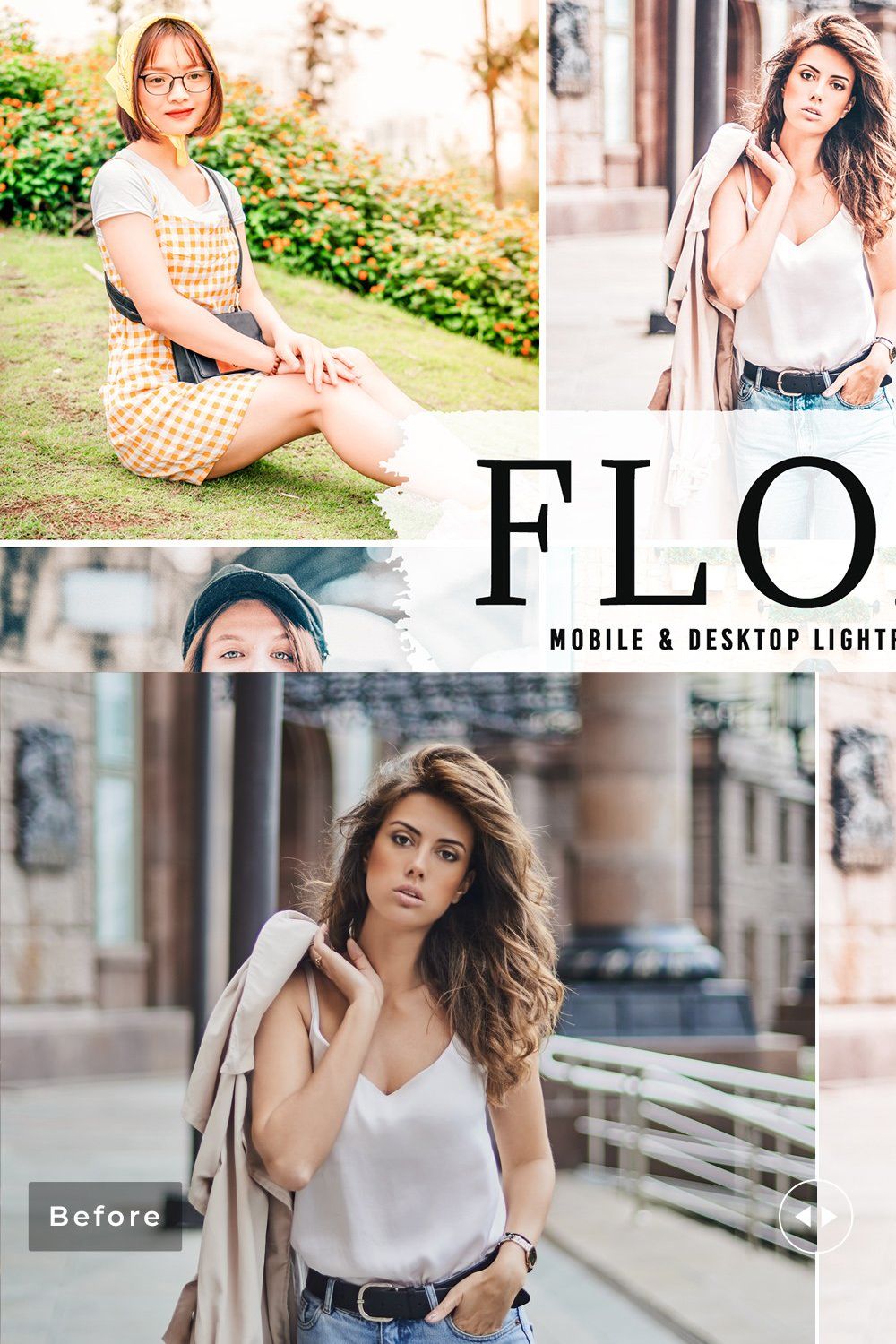 Float Pro Lightroom Presets pinterest preview image.