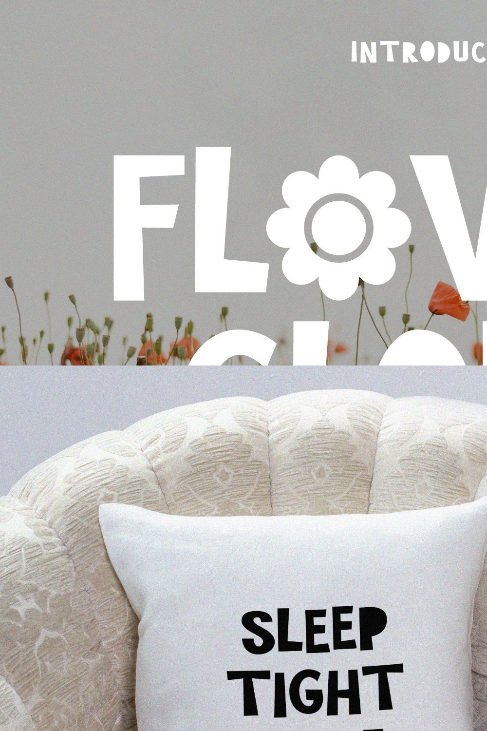 Flower Glory pinterest preview image.