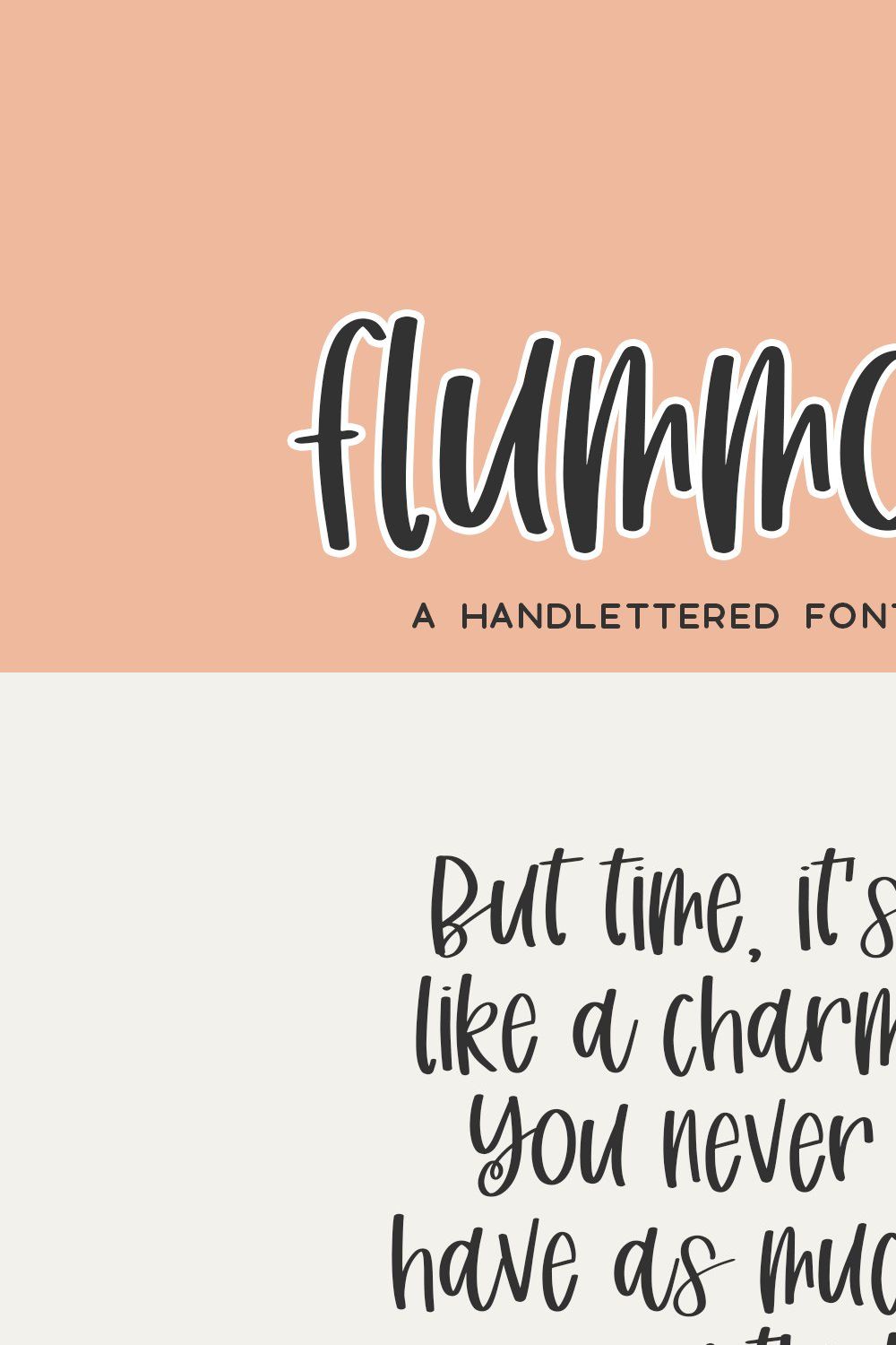 Flummox Script pinterest preview image.