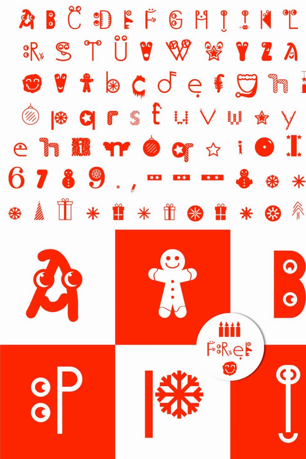 FONT | Typo Ping Pong #2 xmas pinterest preview image.