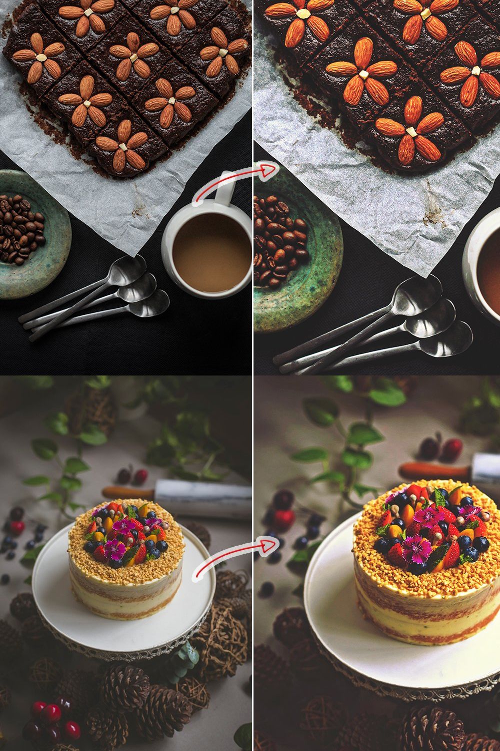 Food Action for PS pinterest preview image.
