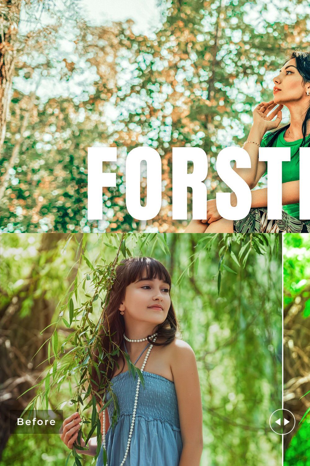 Forsterite Pro Lightroom Presets pinterest preview image.