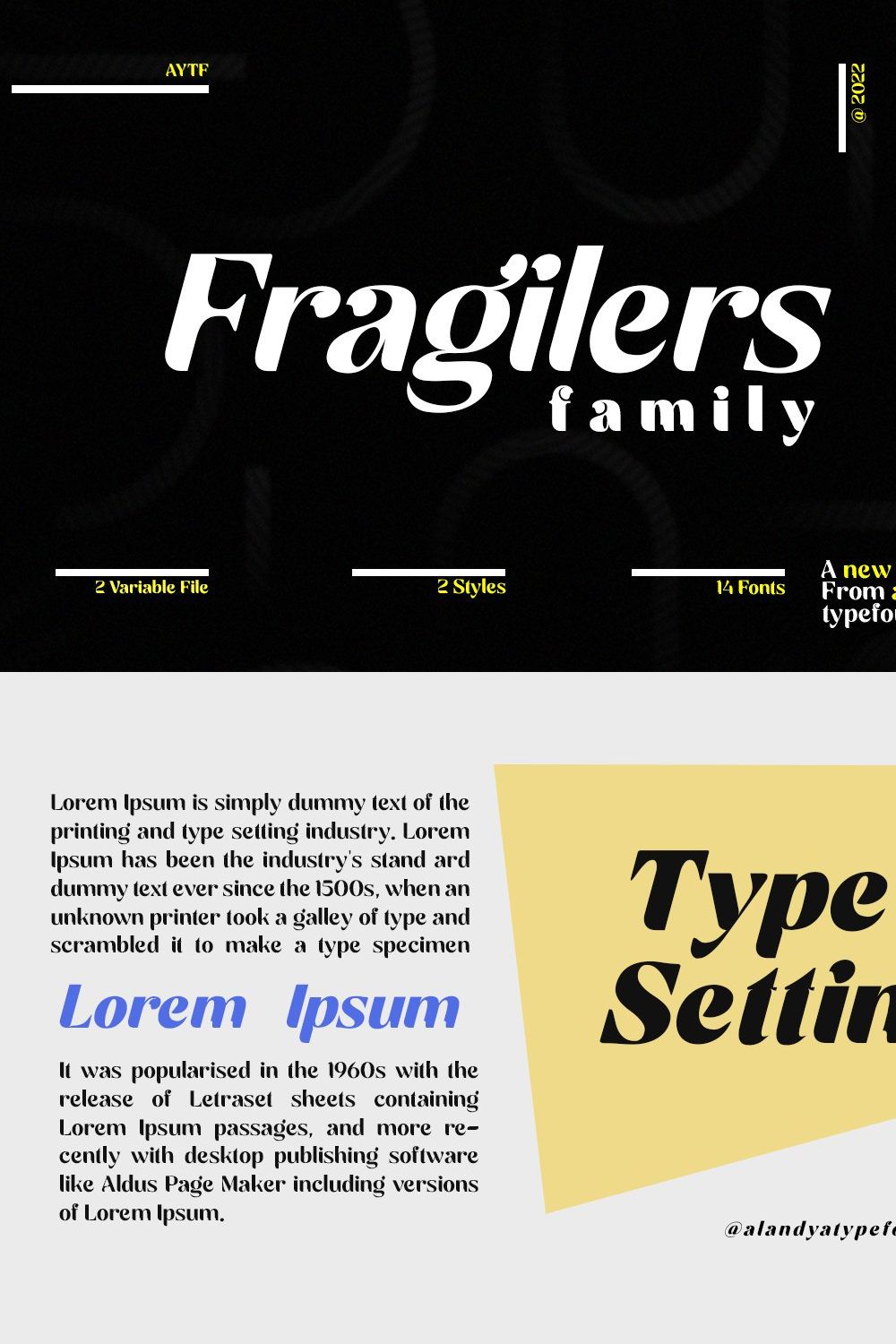 Fragilers Family pinterest preview image.