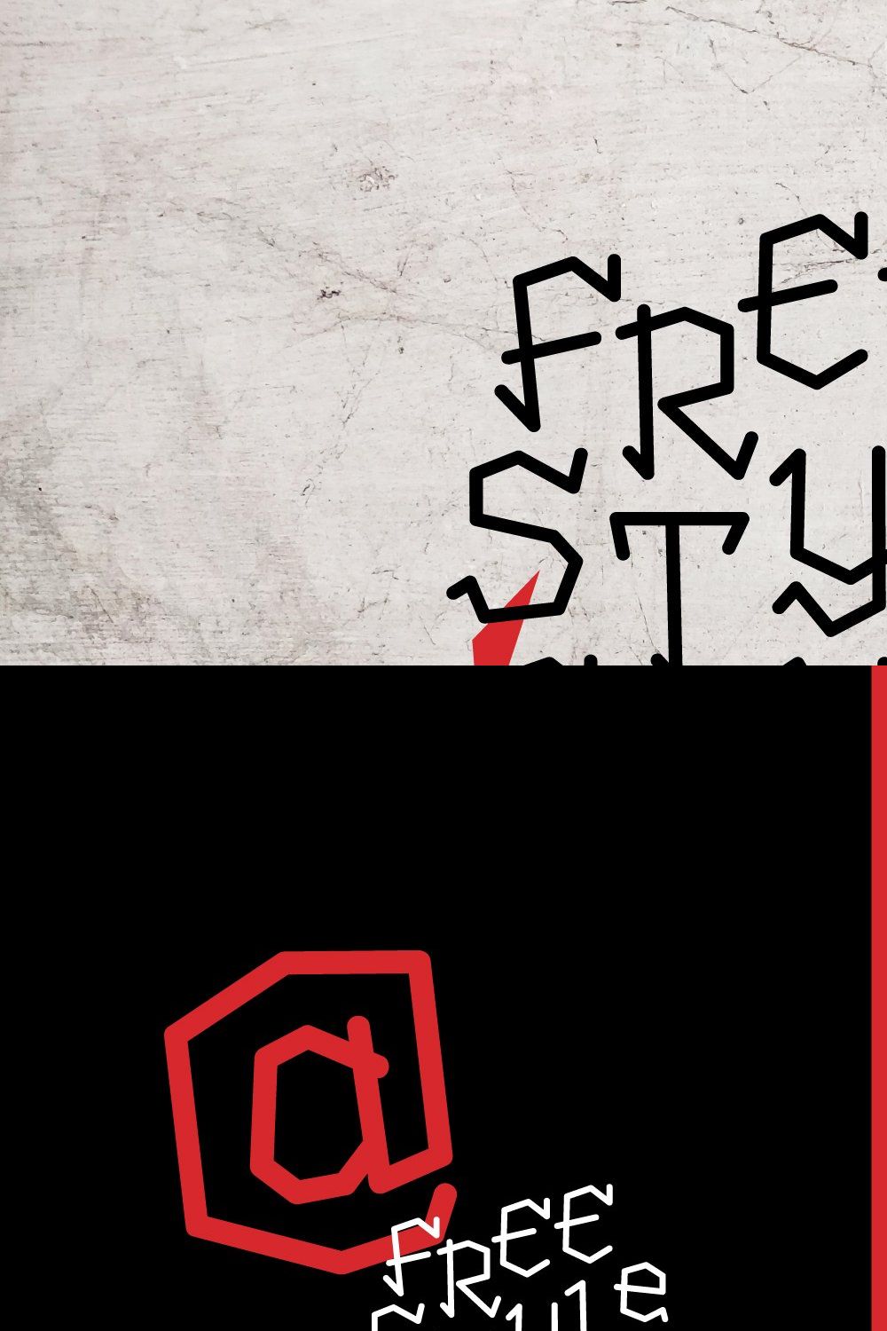 Freestyle - Graffiti Display pinterest preview image.