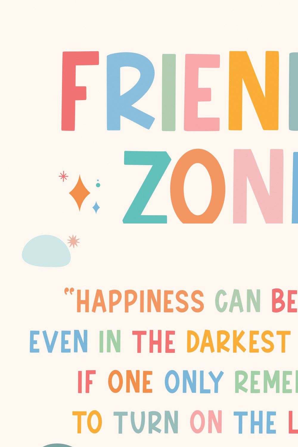 Friendszone pinterest preview image.