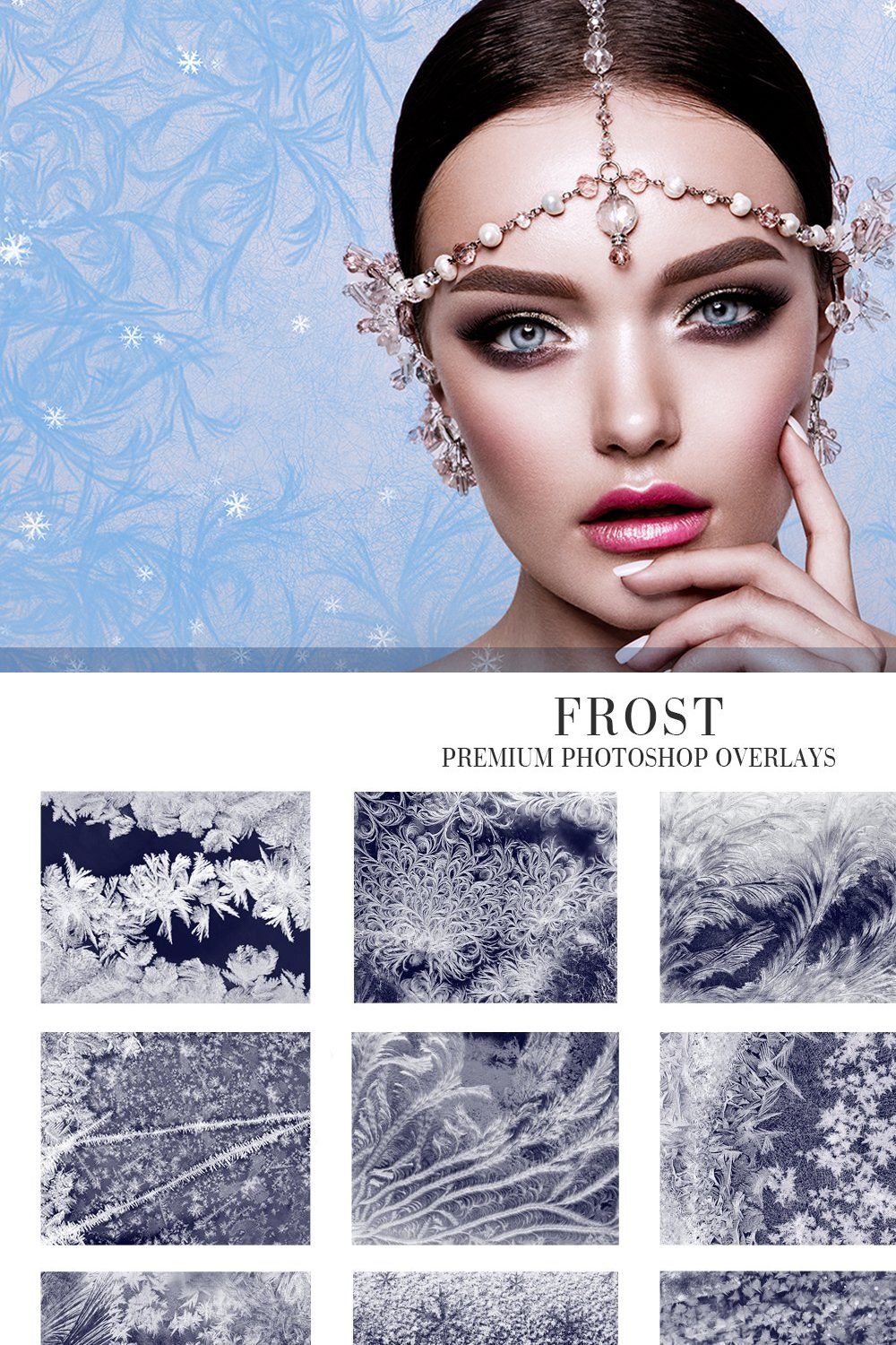 Frost Photo Overlays pinterest preview image.