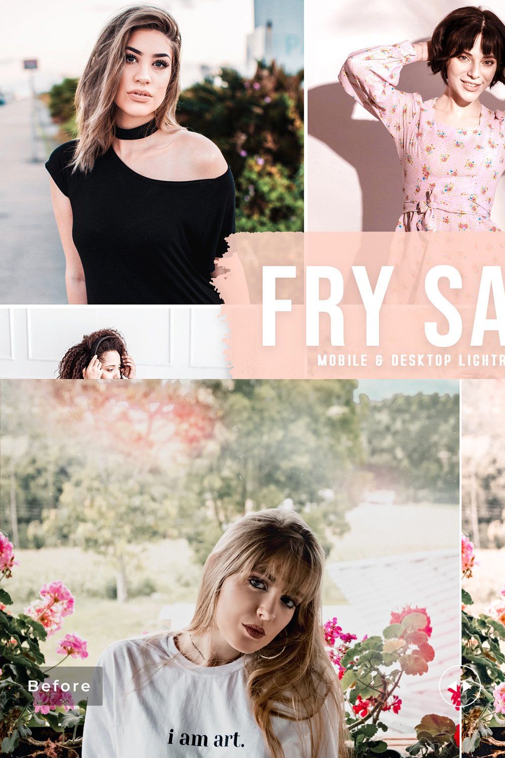 Fry Sauce Pro Lightroom Presets pinterest preview image.