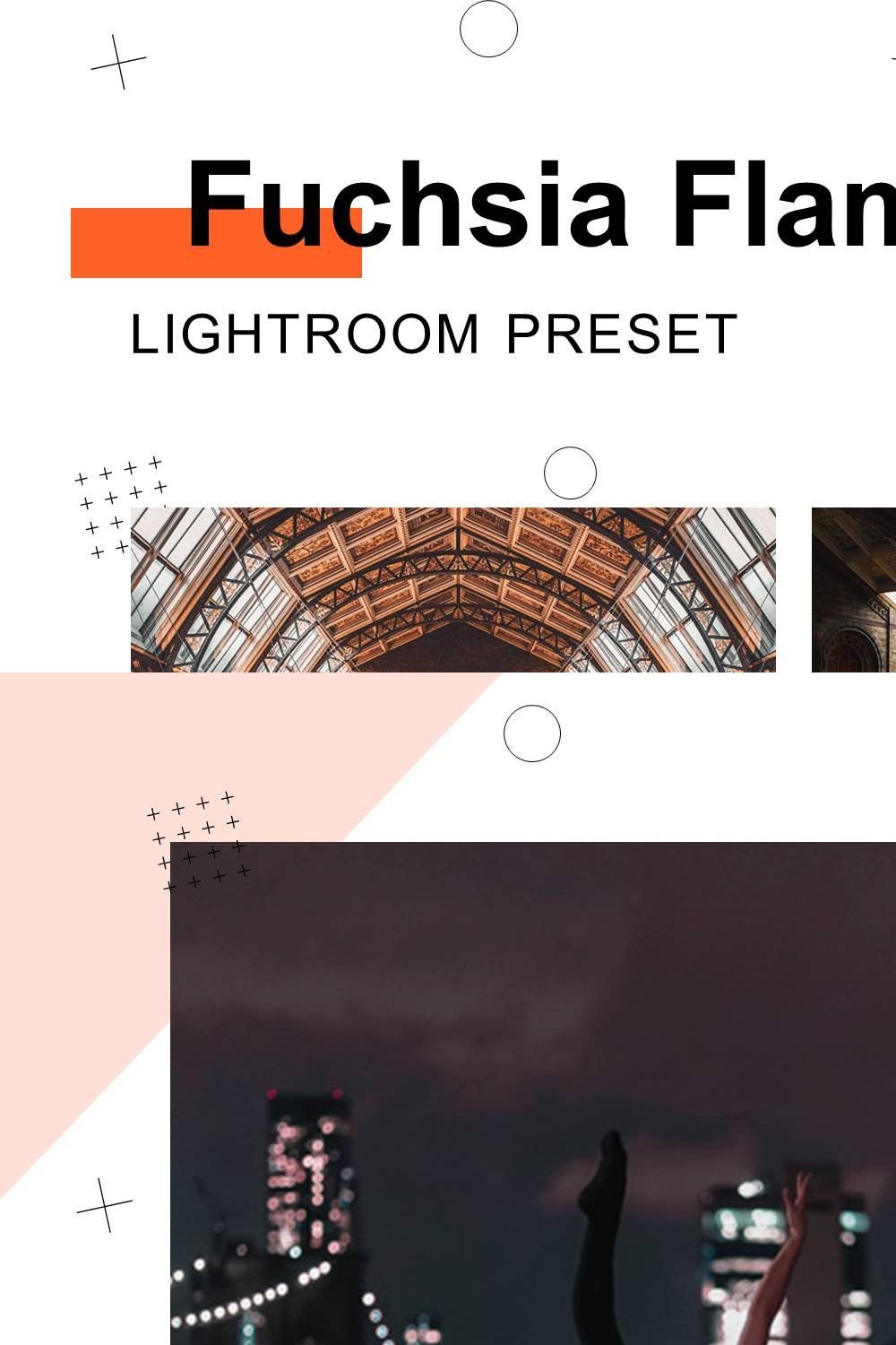 Fuchsia Flamingo - Lightroom Presets pinterest preview image.