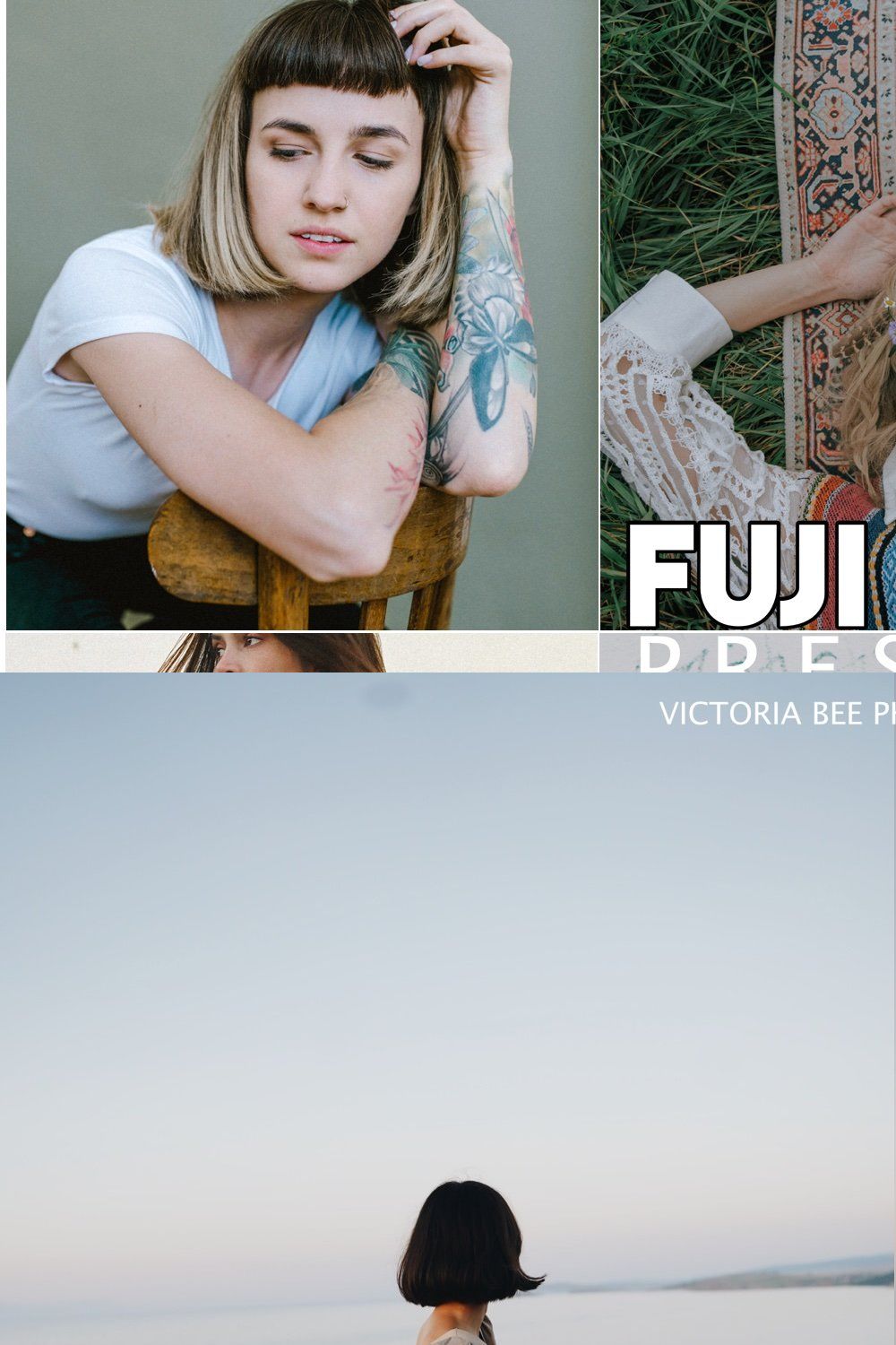 FUJI FILM LIGHTROOM PRESETS pinterest preview image.