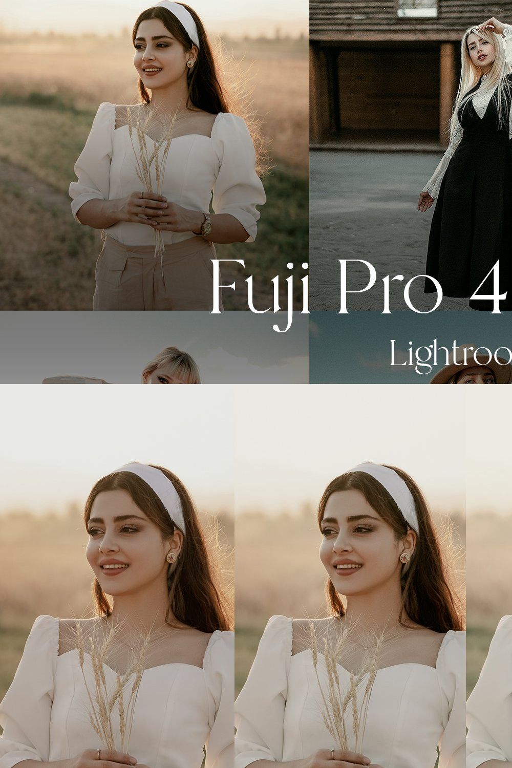 Fuji Pro 400H V2 — Lightroom pinterest preview image.