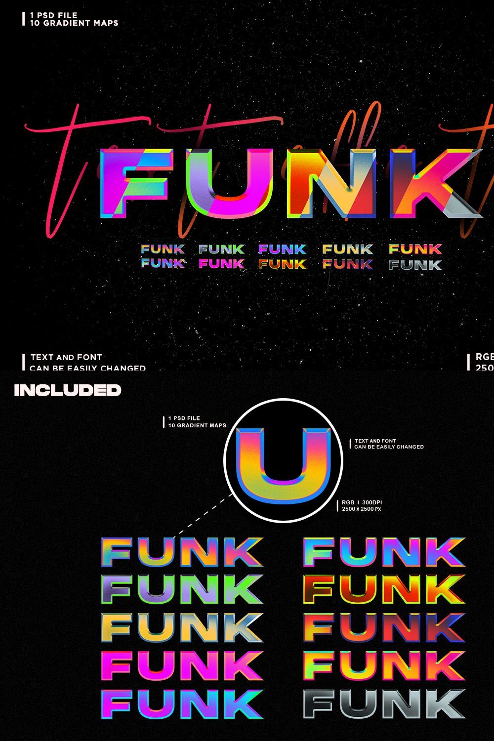 Funk Chrome Effects pinterest preview image.