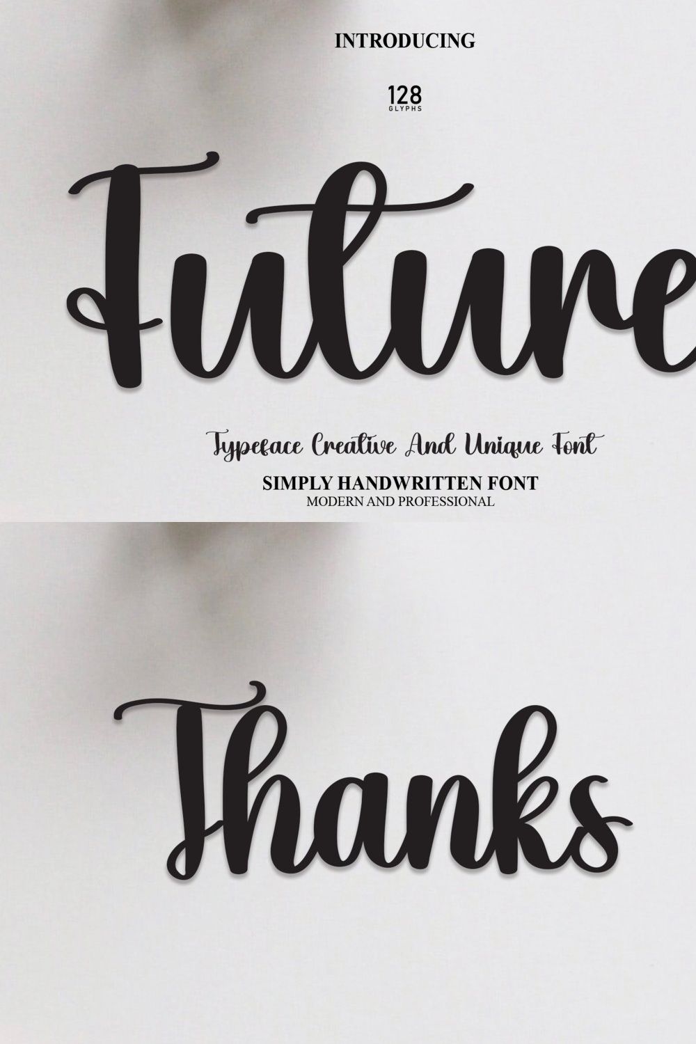 Future | Script Font pinterest preview image.