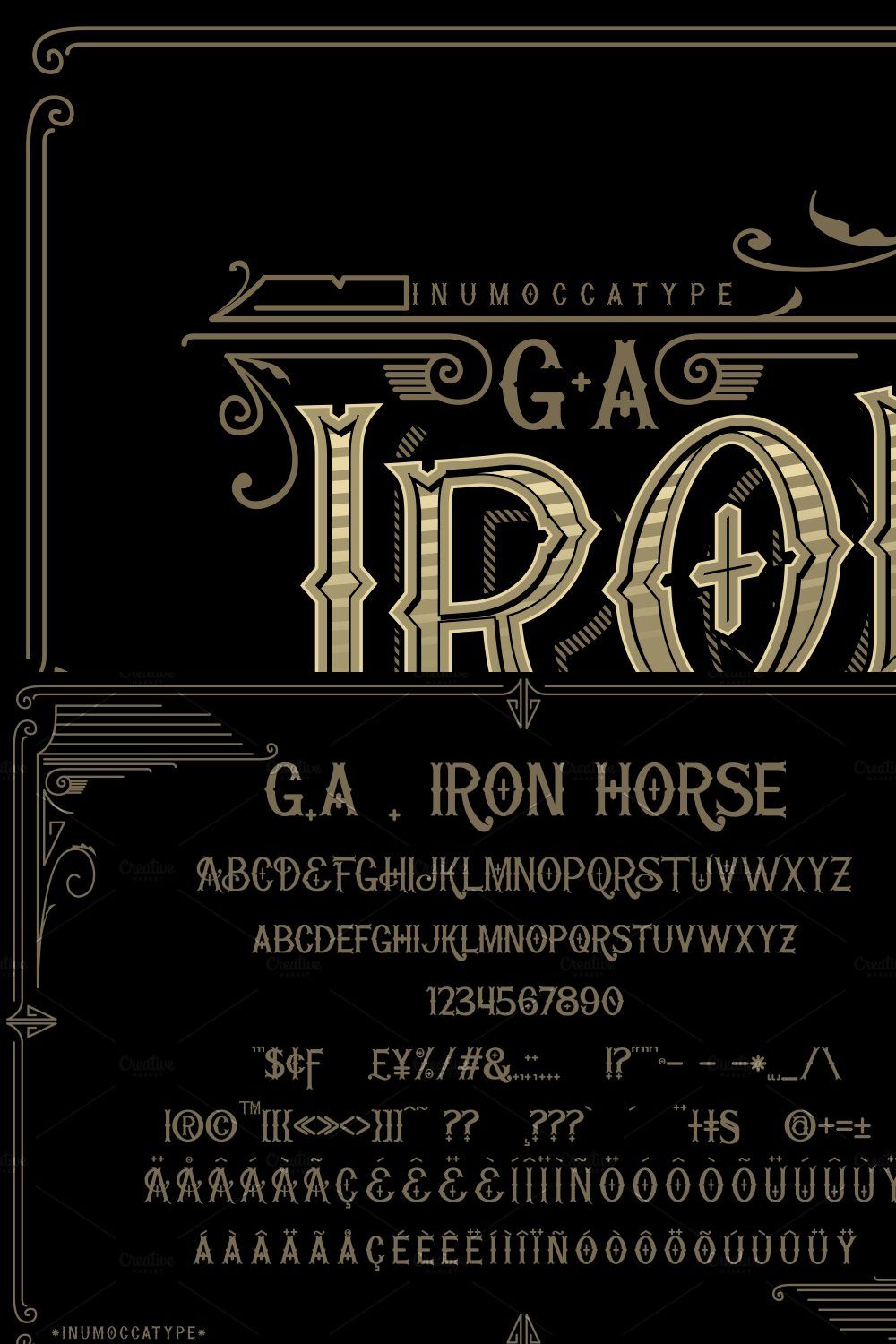 G.A Iron Horse pinterest preview image.