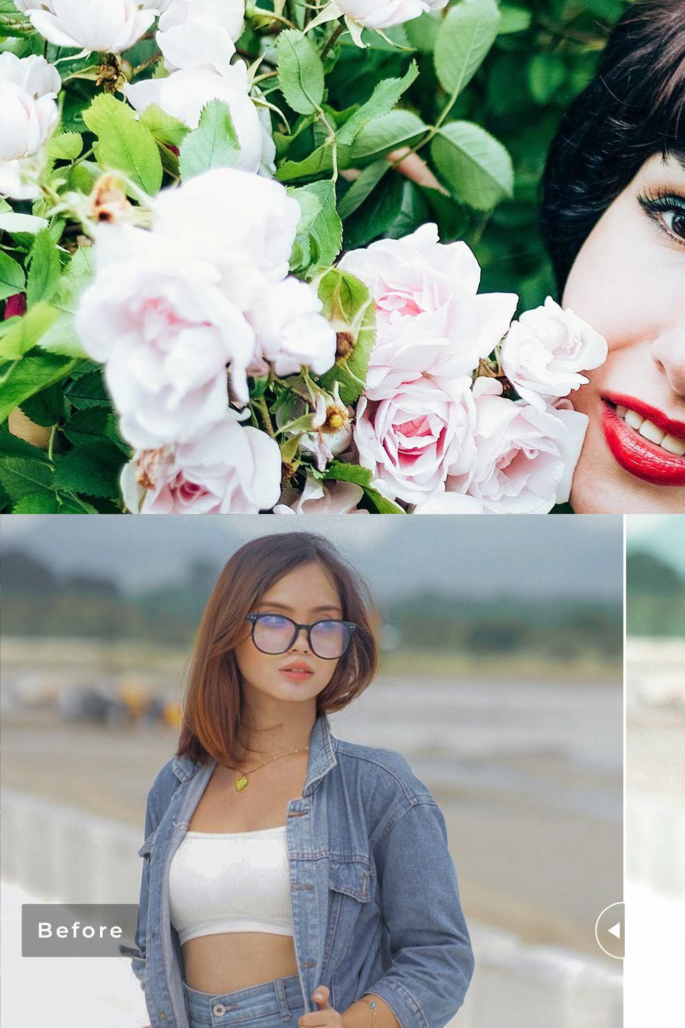 Gardenia Pro Lightroom Presets pinterest preview image.