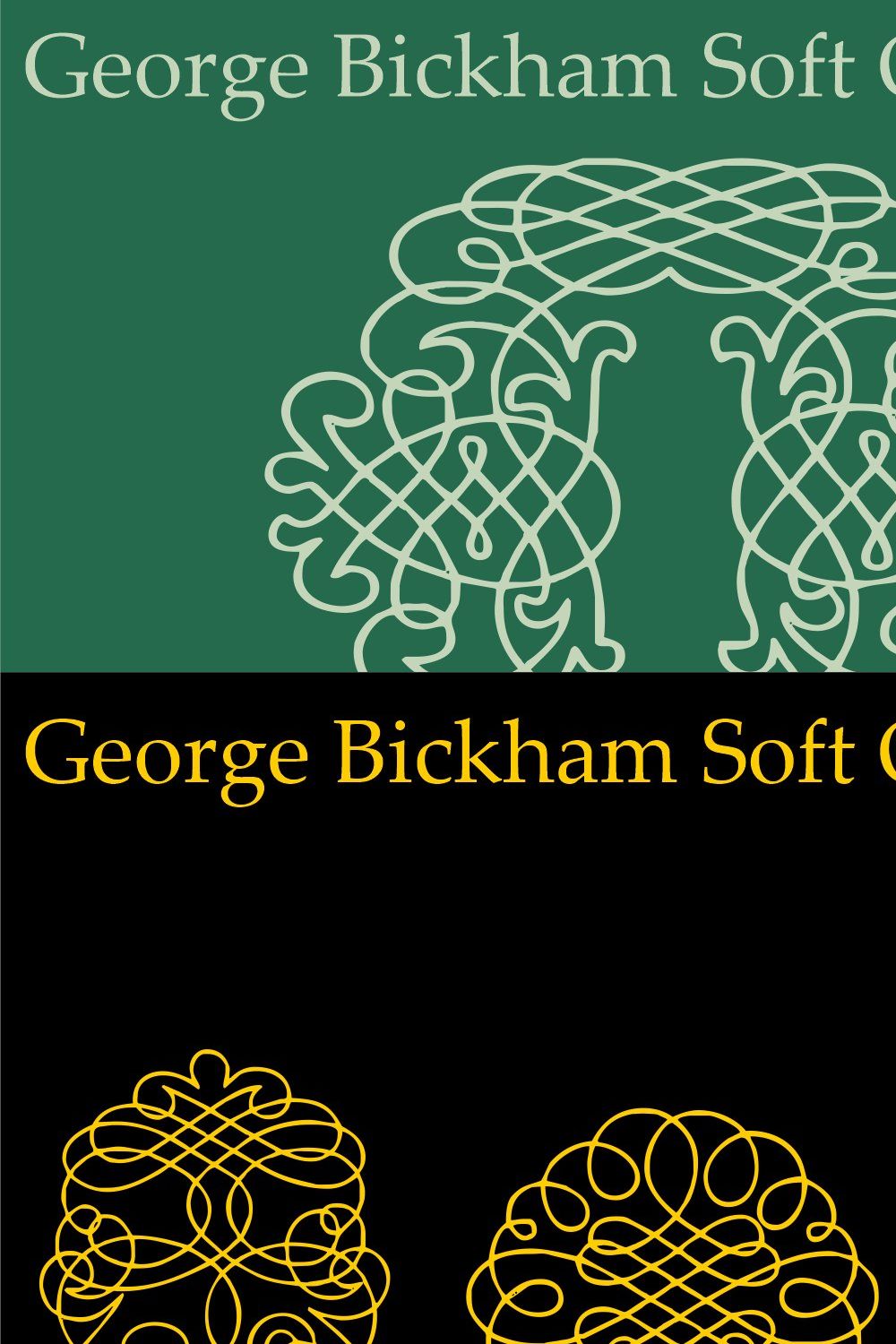 George Bickham Soft Ornaments pinterest preview image.