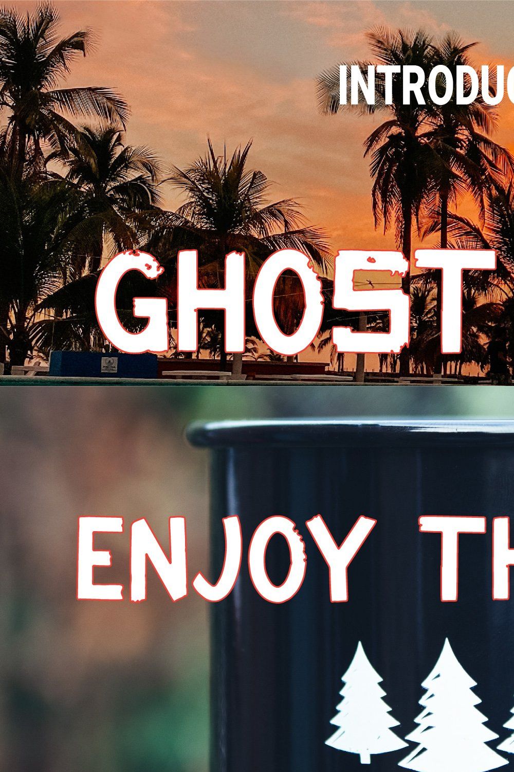 Ghost Lake pinterest preview image.